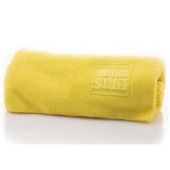 Work Stuff Gentleman Basic Microfiber Towel 40x40 350gsm Πετσέτα Detailing Κίτρινο WS058