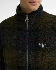 Barbour Fleece Zip Through Shadow Classic Tartan MFL0187TN43-thumb-3