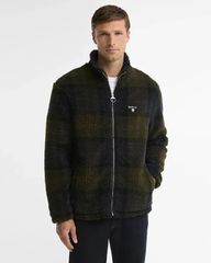 Barbour Fleece Zip Through Shadow Classic Tartan MFL0187TN43