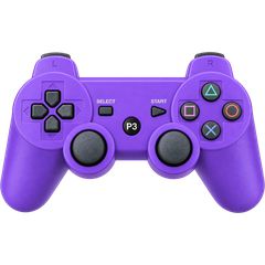 PS3 Doubleshock Wireless Controller Purple