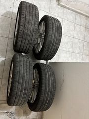 Πωλείται continental premium contact 7 με διαστάσεις 215/55/17