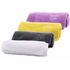 Work Stuff Gentleman Basic Microfiber Towel 40x40 350gsm Πετσέτα Detailing Κίτρινο ΣΕΤ 4ΤΜΧ WS066