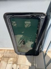 ηλιοροφή e46 coupe. μοτερ σκίαστρο ΟΚ, κασέτα με ελλάτωμα