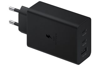 Power charger SAMSUNG Trio EP-T6530 65W PD 1x USB-A, 2x USB-C (EP-T6530NBEGEU) Black