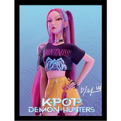KPop Demon Hunters Mira Framed print