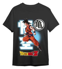 Dragon Ball Z T-Shirt Goku Fly Black Size L