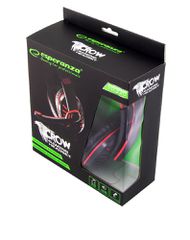 Esperanza EGH330R Head-band Black,Red-thumb-3