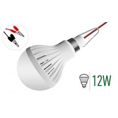 Ενεργειακή λάμπα LED έκτακτης ανάγκης με τροφοδοσία από μπαταρία - 12W/12V