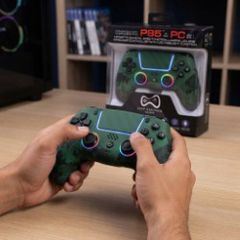 Deep Explorer - Pro RGB Controller Wireless (Camo Green) / PlayStation 5-thumb-1