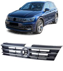 ΜΑΣΚΑ ΕΜΠΡΟΣ VW Tiguan II 2016-2020 front grill chrome black