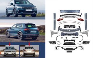 BODY KIT VW Tiguan mk2 16-19 Conversion to Facelift 2020+ R-Line Design