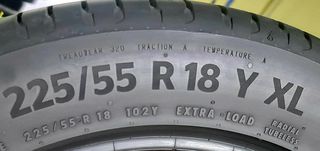 Continental Eco Contact 6Q, 225/55/18, DOT 23-24, 4 τεμάχια-thumb-3