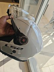 ΚΡΑΝΟΣ LS2 OF603 INFINITY II WHITE GLOSS-thumb-2