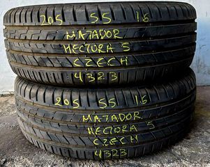 205/55R16 Matador Μεταχειρισμένα DOT4323