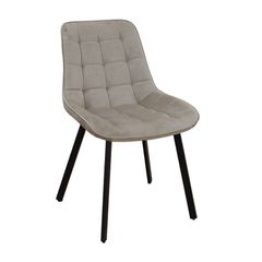 MIRA CAPPUCCINO VELVET ΥΦΑΣΜΑ ΚΑΡΕΚΛΑ ΜΕΤΑΛΛΙΚΗ 53X59X86εκ.