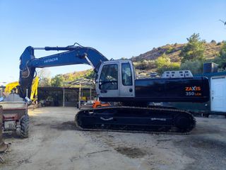 Εκσκαφέας Με Ερπύστριες Hitachi 2005 ZX350-thumb-2