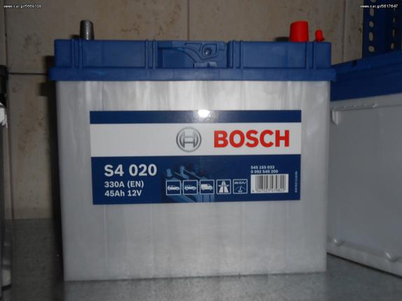 ΜΠΑΤΑΡΙΕΣ "ΑΓΓΕΛΙΔΗΣ'' BOSCH S4020 45AH 330CCA ΙΑΠΩΝΙΚΟΥ ΤΥΠΟΥ. ΤΩΡΑ ΧΑΡΙΖΟΥΜΕ ΜΠΑΤΑΡΙΕΣ ΟΙ ΠΙΟ ΦΤΗΝΕΣ ΤΗΣ ΑΓΟΡΑΣ