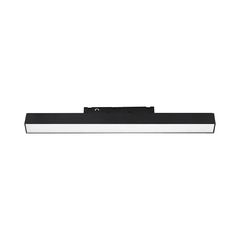 VTAC - Γραμμικό Φωτιστικό LED Μαγνητικής Ράγας 10W DC 48V 30cm 120° 3000K Μαύρο IP20 - SKU: 24379