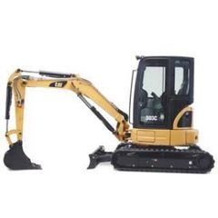 Εκσκαφάκι (διαβολάκι) CAT 2001 303CR+ 3 KOΥΒΑΔΕΣ++ΕΥΚΑΙΡΕΙΑ