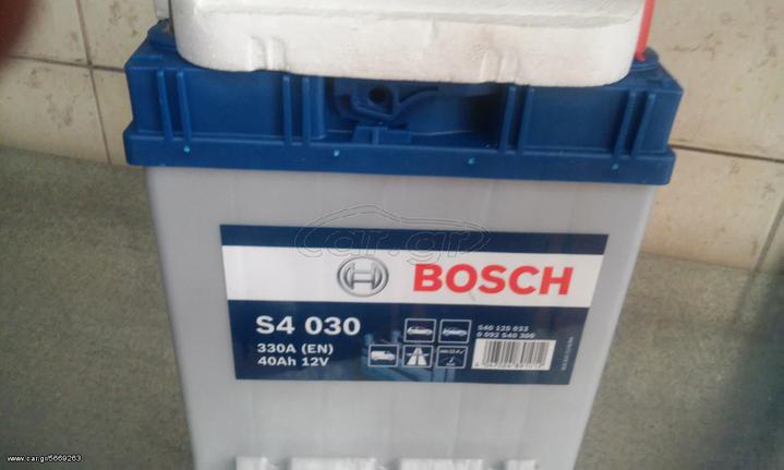 ΜΠΑΤΑΡΙΕΣ "ΑΓΓΕΛΙΔΗΣ" BOSCH S4030 40ΑΗ 330 CCA IΑΠΩΝΙΚΟΥ ΤΥΠΟΥ  HYUNDAI-SUZUKI-DAIHATSU-DAEWOO H ΦΘΗΝΟΤΕΡΗ ΤΗΣ ΑΓΟΡΑΣ ΣΤΟ ΜΑΡΟΥΣΙ