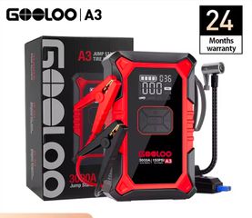 Εκκινητής Μπαταρίας 3000A & Αεροσυμπιεστής 150 PSI GOOLOO A3