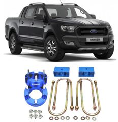 Κιτ Ψηλώματος 5cm Ford Ranger (T6/T7/T8) 2012-2023 [JS 4×4 SUPERWORK]