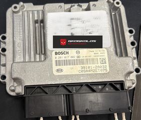 ΕΓΚΕΦΑΛΟΣ KIA PICANTO 1.120cc 55KW 75HP ENGINE CODE D3FA 2010y EDC16C39 BOSCH 0281017002 1037504681 39101-2A032 391012A032 ΞΕΚΛΕΙΔΩΤΟΣ ΑΡΙΣΤΟΣ - ΕΓΓΥΗΣΗ!!
