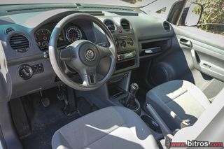 Κλούβα Volkswagen 2015 CADDY VAN 1.6 TDI ΜΕ ΣΧΑΡΑ ΟΡΟΦΗΣ ΚΑΙ ΡΑΦΙΑ DEXION-thumb-2