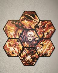 NARUTO – ΑΝΑΓΛΥΦΟ HEXAGON POSTER