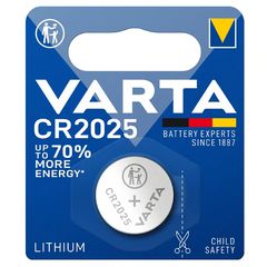 Μπαταρία Λιθίου Varta CR2025 3V