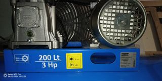 BAMAX BX29/200CT3 Αεροσυμπιεστής 200L 3HP Τριφασικός