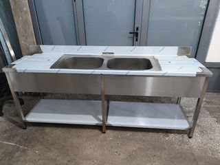 Λάντζα 210/60/86 με 2 γούρνες 50/40