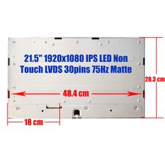 Οθόνη Desktop - Screen monitor για MV215FHM-N72 MV215FHM-N70 21.5" 1920x1080 FHD LED Non Touch LVDS 30pins 75Hz Matte ( Κωδ.1-SCR0801 )-thumb-2