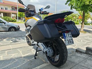 Moto Guzzi Stelvio 2024 1ό Χέρι , κατάσταση βιτρίνας !!! Giallo Savana  2024 !!!-thumb-4