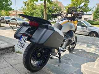 Moto Guzzi Stelvio 2024 1ό Χέρι , κατάσταση βιτρίνας !!! Giallo Savana  2024 !!!-thumb-6