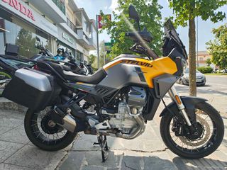 Moto Guzzi Stelvio 2024 1ό Χέρι , κατάσταση βιτρίνας !!! Giallo Savana  2024 !!!-thumb-7