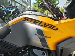 Moto Guzzi Stelvio 2024 1ό Χέρι , κατάσταση βιτρίνας !!! Giallo Savana  2024 !!!-thumb-9