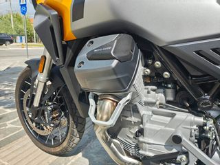 Moto Guzzi Stelvio 2024 1ό Χέρι , κατάσταση βιτρίνας !!! Giallo Savana  2024 !!!-thumb-17