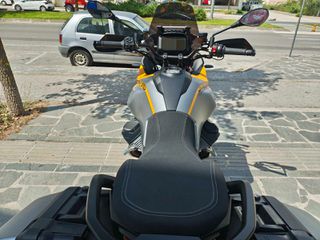 Moto Guzzi Stelvio 2024 1ό Χέρι , κατάσταση βιτρίνας !!! Giallo Savana  2024 !!!-thumb-21