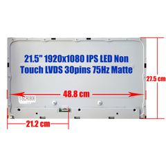 Οθόνη Desktop - Screen monitor για MV215FHM-NS1 21.5" 1920x1080 FHD LED Non Touch LVDS 30pins 75Hz Matte ( Κωδ.1-SCR0806 )-thumb-2