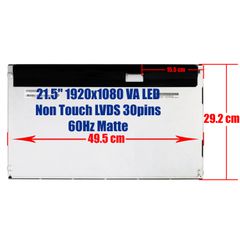 Οθόνη Desktop - Screen monitor για P215HVN01.0 P215HAN01.0 97.21P02.000 P215HVN02.1 21.5" 1920x1080 FHD VA LED Non Touch LVDS 30pins 60Hz Matte ( Κωδ.1-SCR0808 )-thumb-2