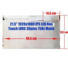 Οθόνη Desktop - Screen monitor για LM215WF3-SLC1 LM215WF3(SL)(C1) 21.5" 1920x1080 FHD LED Non Touch LVDS 30pins 75Hz Matte ( Κωδ.1-SCR0811 )-thumb-2