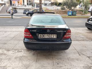 Mercedes-Benz C 200 2003 1800cc --- ΜΟΝΟ 110,000 ΧΛΜ ELEGANCHE -ΔΕΡΜΑ- ΟΡΟΦΗ-thumb-3