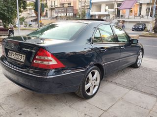 Mercedes-Benz C 200 2003 1800cc --- ΜΟΝΟ 110,000 ΧΛΜ ELEGANCHE -ΔΕΡΜΑ- ΟΡΟΦΗ-thumb-4