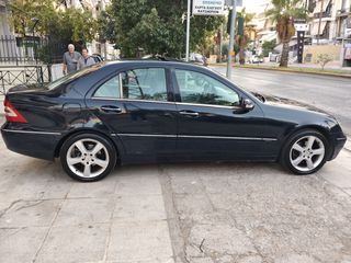 Mercedes-Benz C 200 2003 1800cc --- ΜΟΝΟ 110,000 ΧΛΜ ELEGANCHE -ΔΕΡΜΑ- ΟΡΟΦΗ-thumb-5