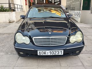 Mercedes-Benz C 200 2003 1800cc --- ΜΟΝΟ 110,000 ΧΛΜ ELEGANCHE -ΔΕΡΜΑ- ΟΡΟΦΗ-thumb-7