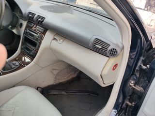 Mercedes-Benz C 200 2003 1800cc --- ΜΟΝΟ 110,000 ΧΛΜ ELEGANCHE -ΔΕΡΜΑ- ΟΡΟΦΗ-thumb-16