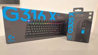 Gaming Πληκτρολόγιο και ποντίκι Logitech