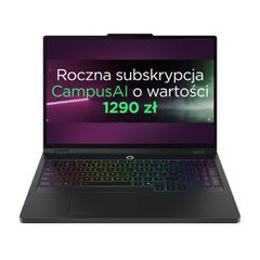 Lenovo Legion Pro 5 16IAX10 Ultra 7 255HX 16" WQXGA OLED 500 nits 165 Hz Glossy 32 GB DDR5 5600 SSD 1 TB GeForce RTX 5060 8 GB 80 Wh NoOS Eclipse Black