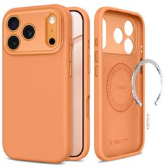 Tech-Protect Uniq MagSafe CC case for iPhone 18 Pro / 17 Pro - orange